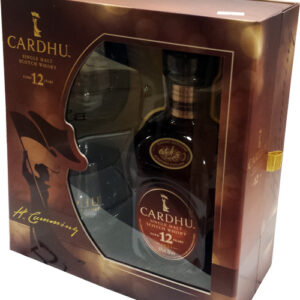 Confezione Whisky Cardhu 12 Anni + 2 Calici